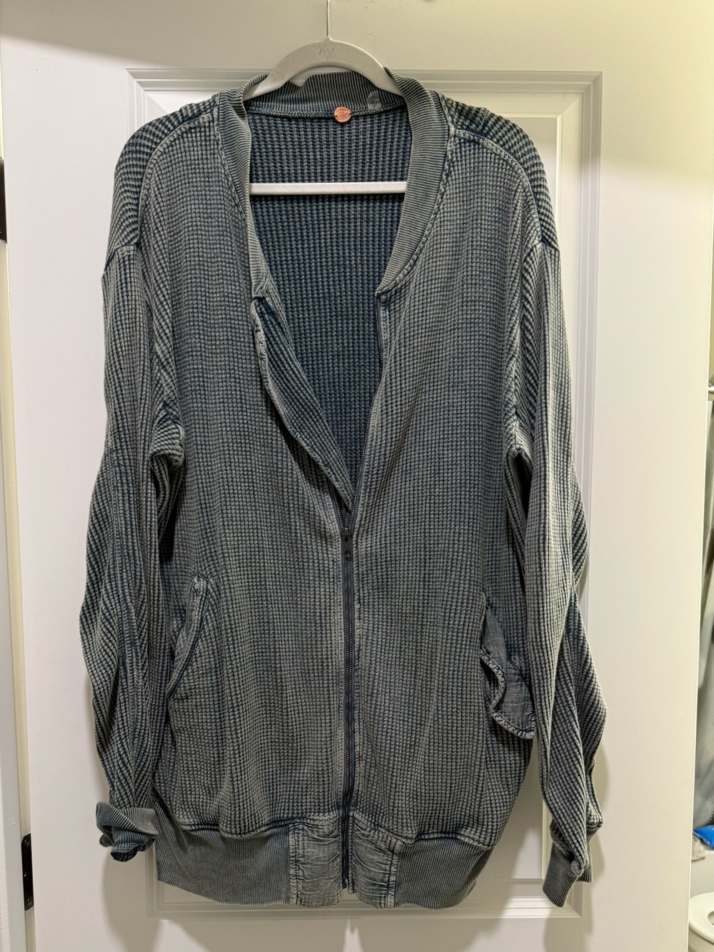 Free People FP One Lupo Bomber Cardi
Washed Green